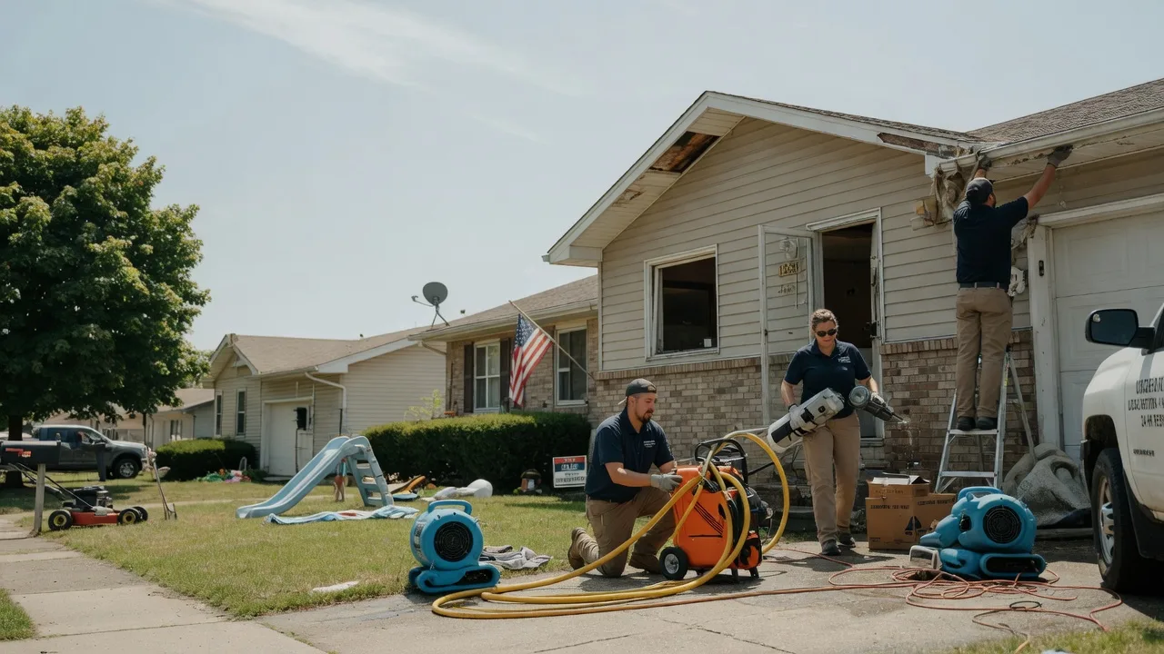 Water Damage Restoration in Edinburg, IL near me